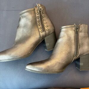 Dorking Ankle Booties with Studded Detail